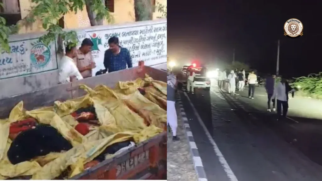 Lakhtar Viramgam Highway Accident