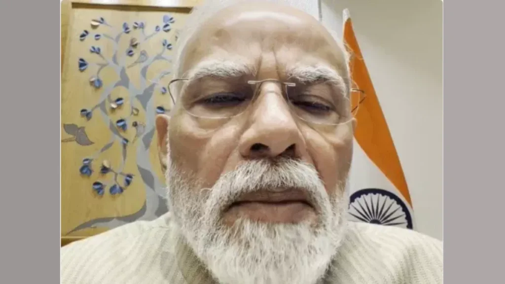 PM Modi Video Message On Paper Leak